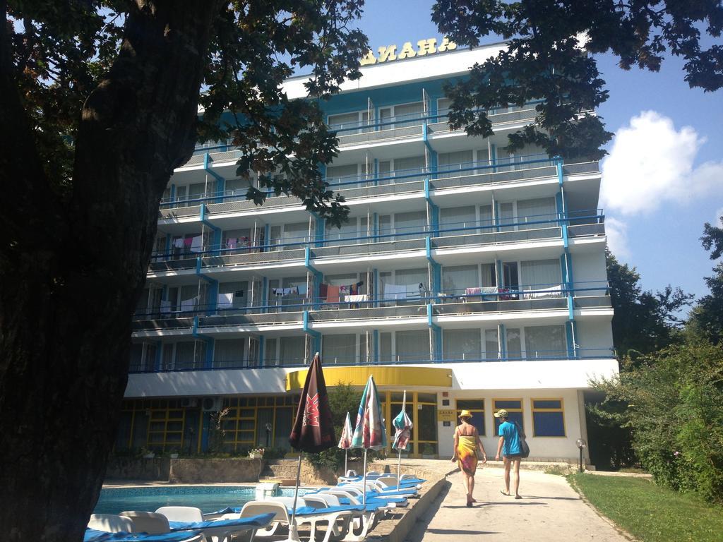 Diana Hotel Goudstrand Buitenkant foto